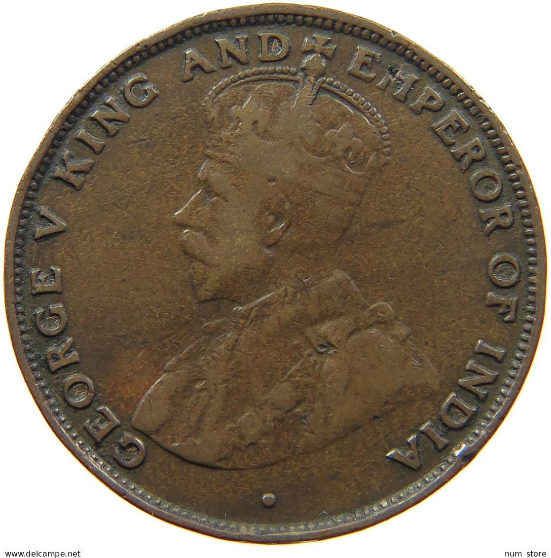 HONG KONG CENT 1925 #s085 0273 - Hong Kong