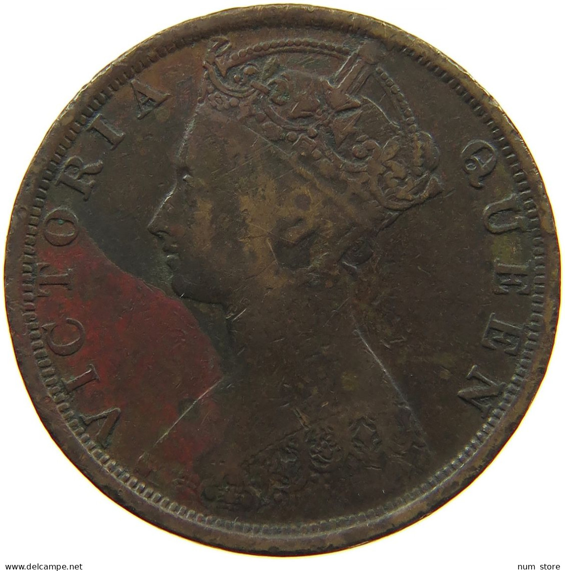 HONG KONG CENT 1901 H #s085 0255 - Hong Kong