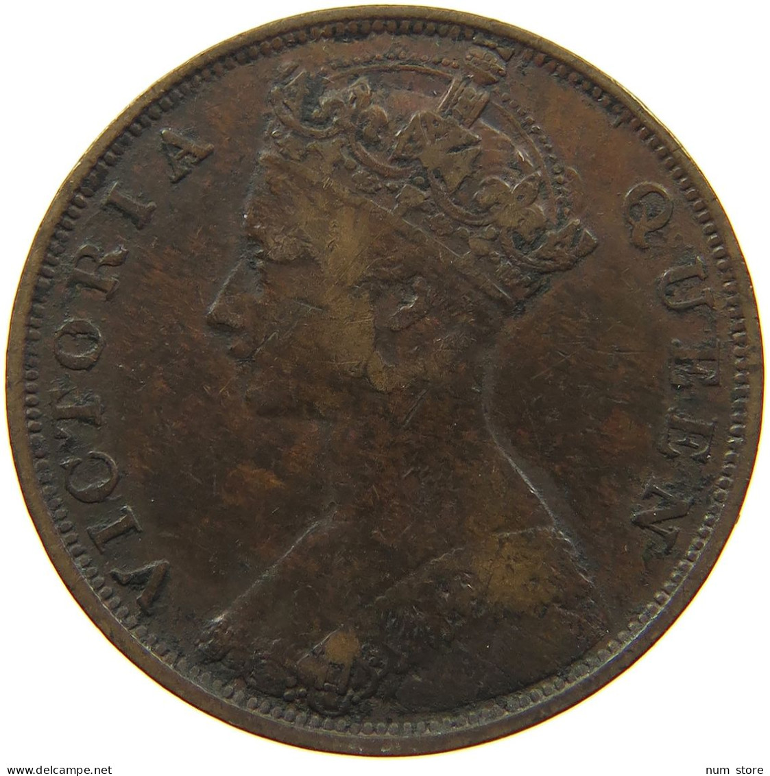 HONG KONG CENT 1866 #s085 0249 - Hongkong