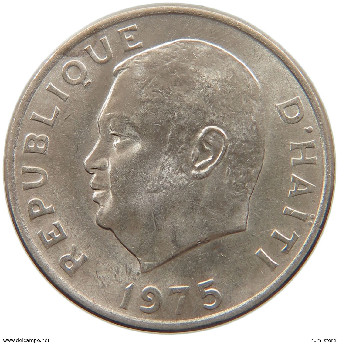 HAITI 10 CENTIMES 1975 #s087 0555 - Haïti