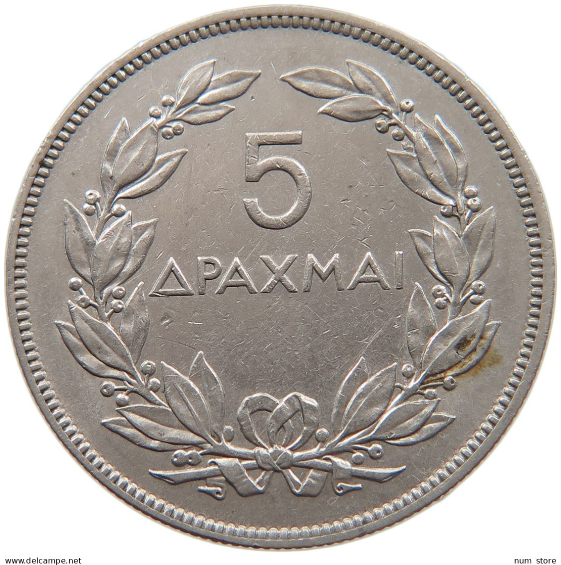 GREECE 5 DRACHMAI 1930 #s086 0333 - Grèce