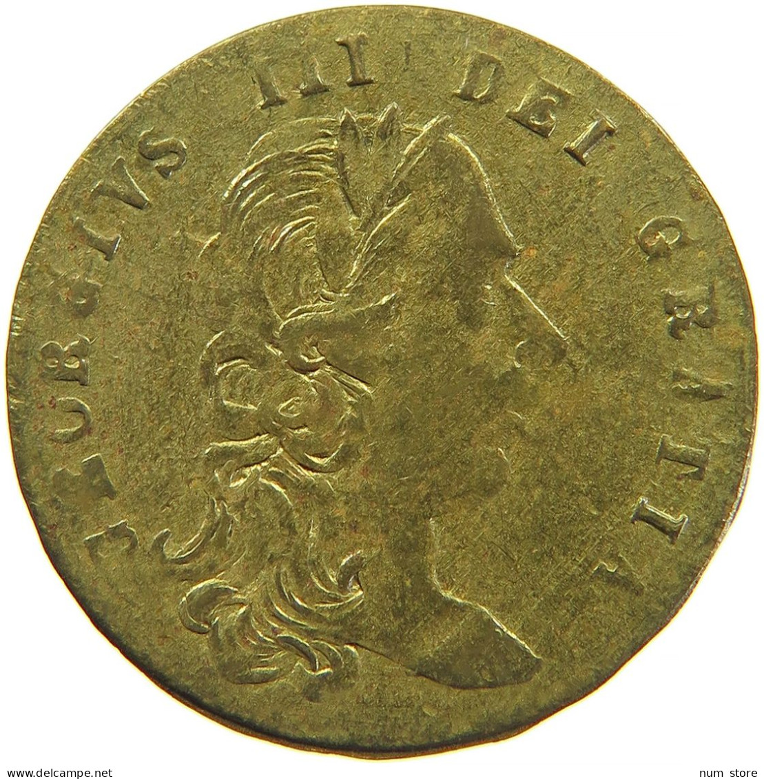 GREAT BRITAIN JETON 1791 GEORGE III. #s082 0103 - Sonstige & Ohne Zuordnung