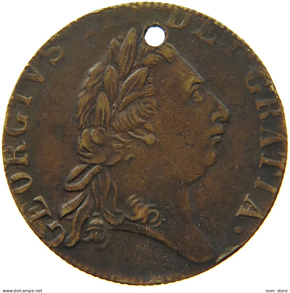 GREAT BRITAIN JETON 1768 #s086 0209 - Andere & Zonder Classificatie