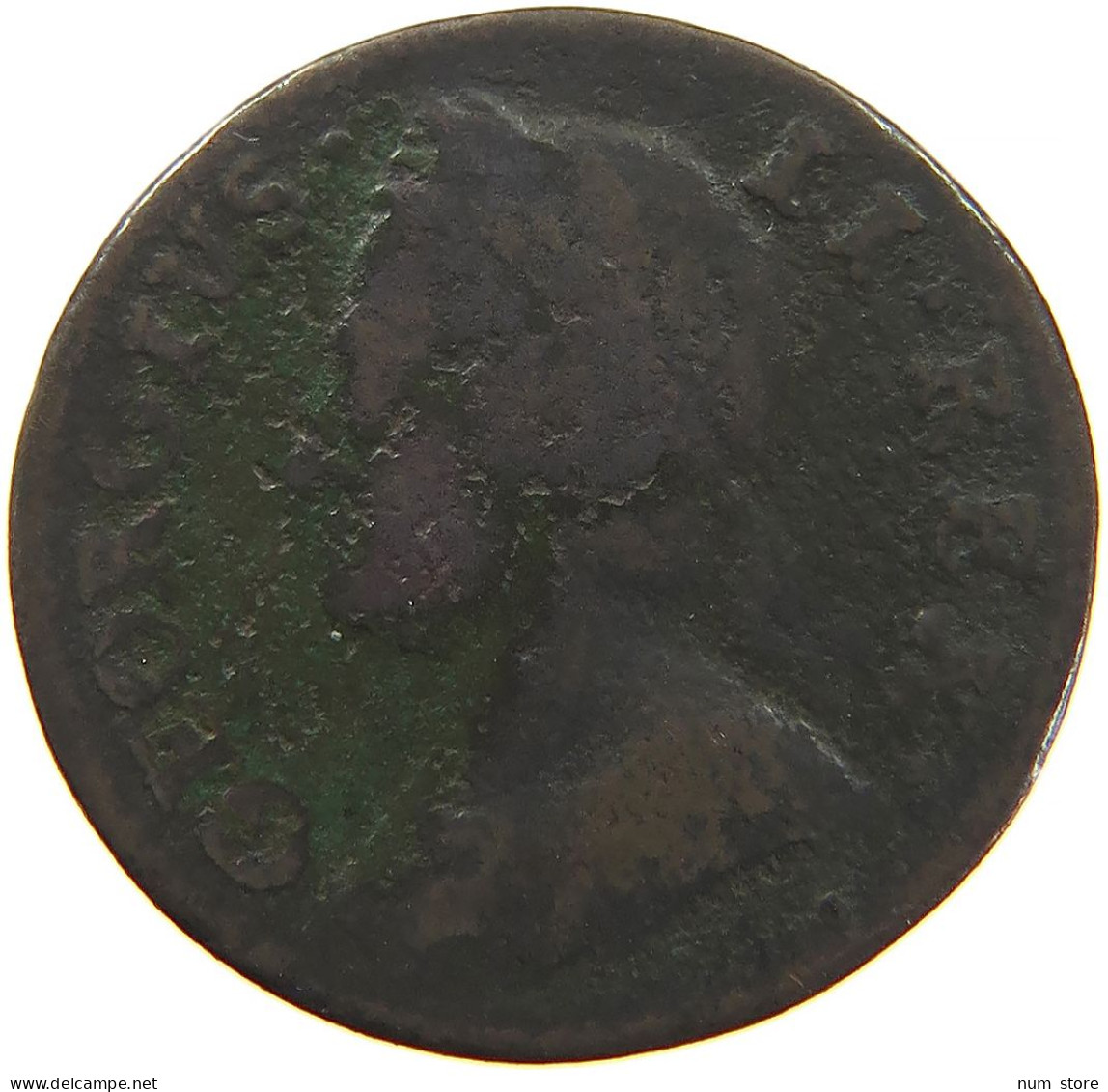 GREAT BRITAIN FARTHING 1749 #s082 0077 - A. 1 Farthing