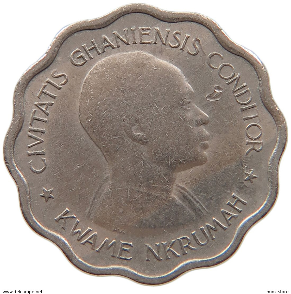 GHANA 3 PENCE 1958 #s087 0075 - Ghana