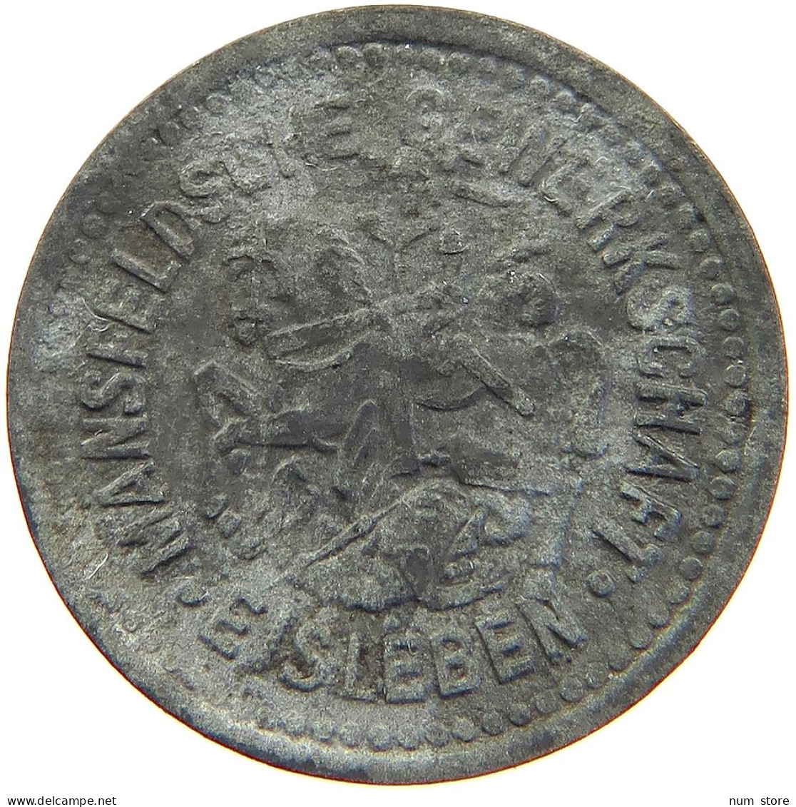 GERMANY NOTGELD PFENNIG 1917 EISLEBEN #s081 0179 - Monetari/ Di Necessità