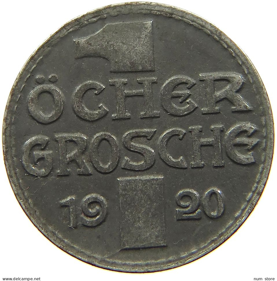 GERMANY NOTGELD ÖCHER GROSCHE 1920 AACHEN #s081 0121 - Notgeld