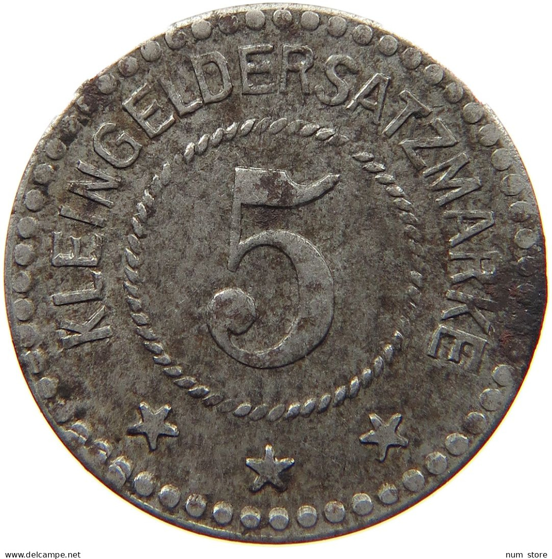 GERMANY NOTGELD 5 PFENNIG PEINE #s088 0237 - Monetary/Of Necessity