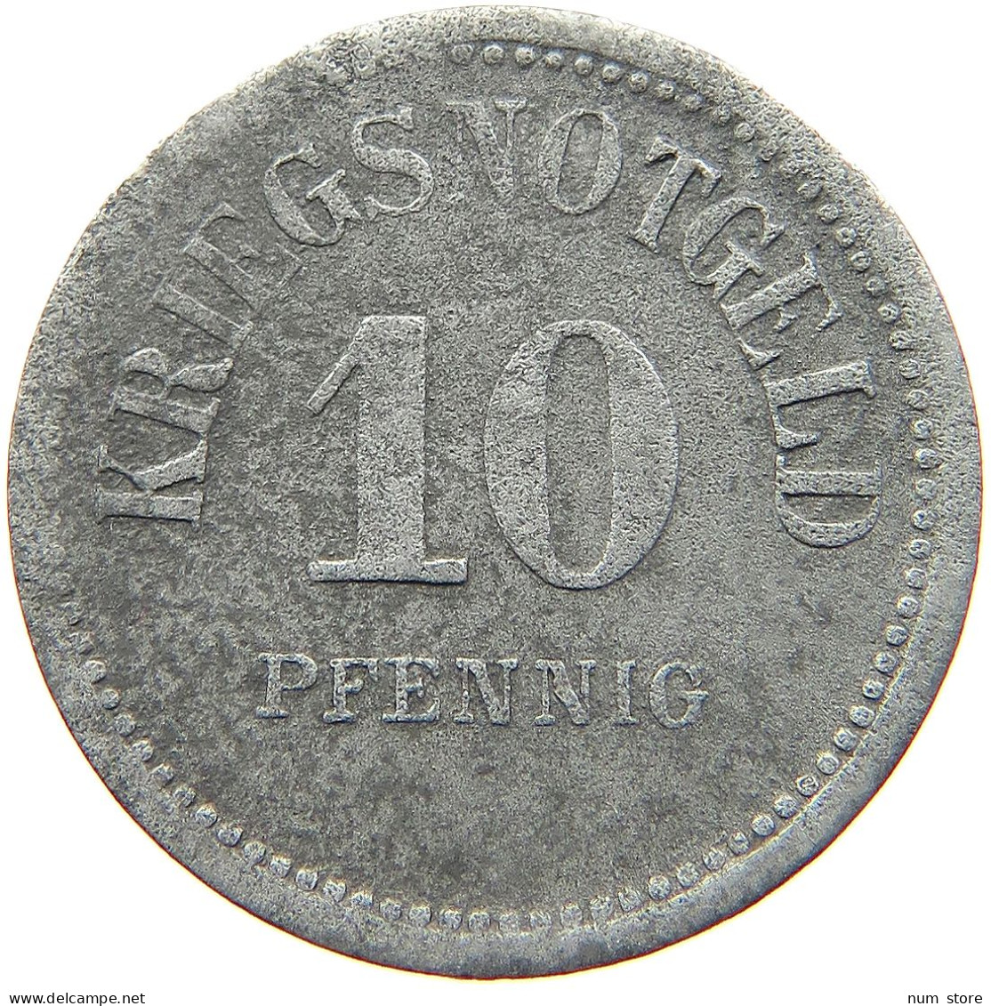 GERMANY NOTGELD 5 PFENNIG 1917 USINGEN #s081 0127 - Noodgeld