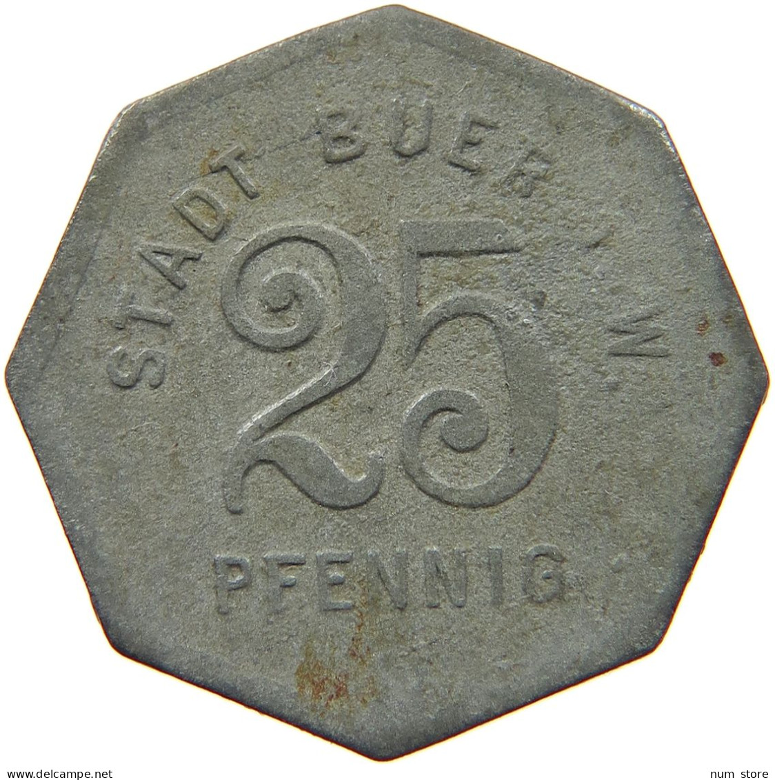 GERMANY NOTGELD 25 PFENNIG BUER #s088 0327 - Monétaires/De Nécessité