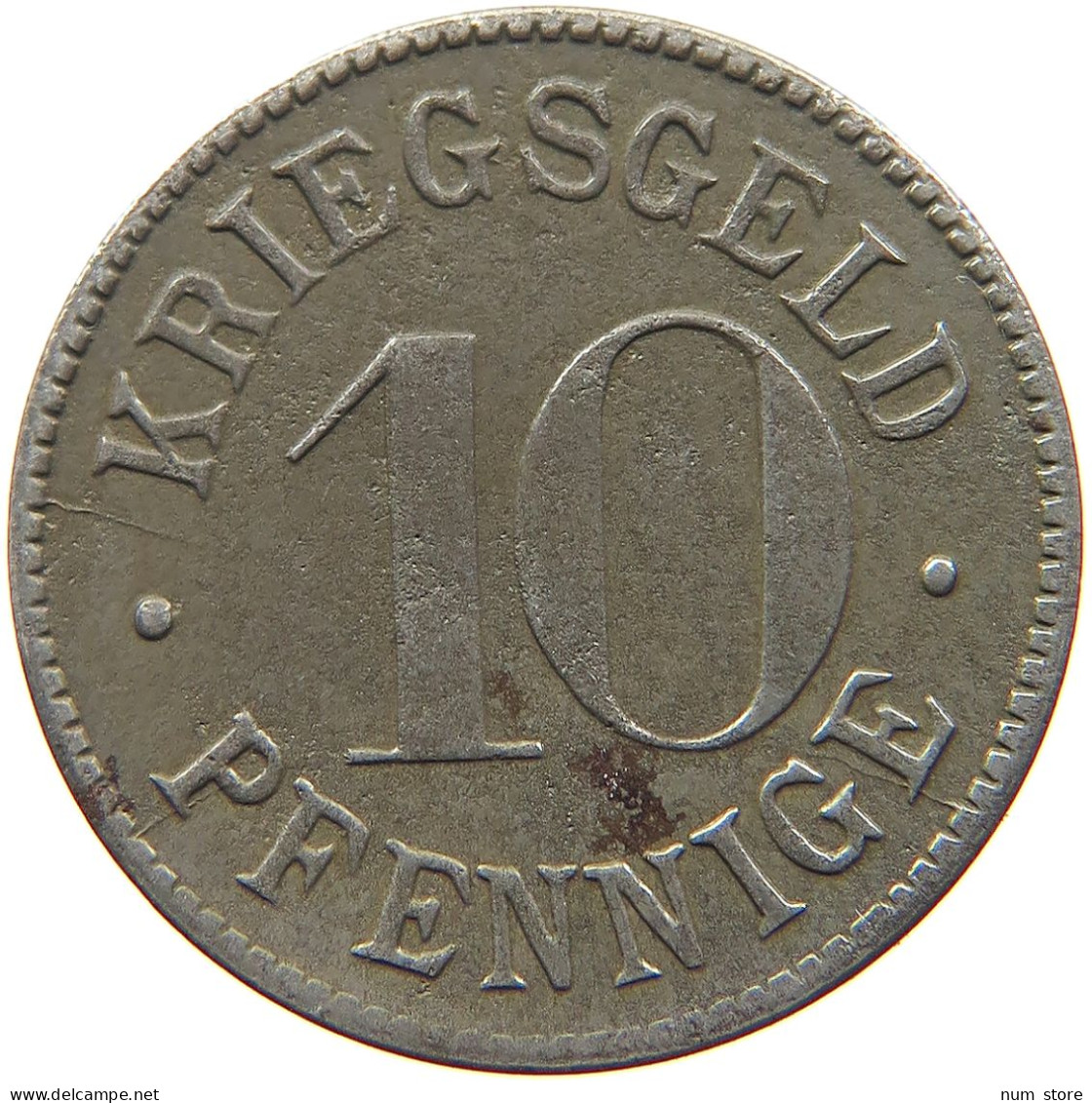 GERMANY NOTGELD 10 PFENNIG HEIDELBERG #s081 0111 - Monétaires/De Nécessité