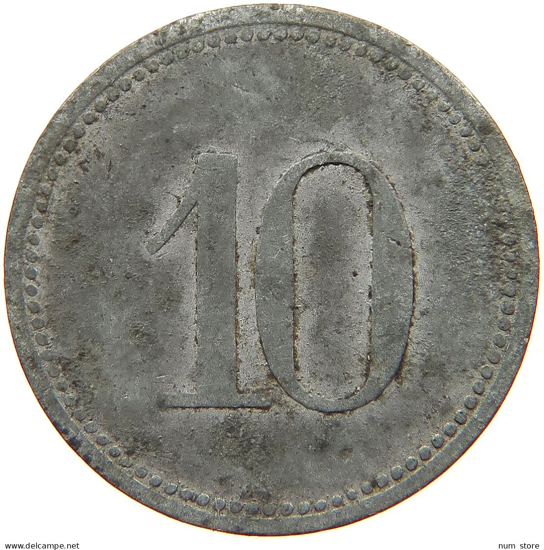 GERMANY NOTGELD 10 PFENNIG LAUINGEN #s081 0133 - Noodgeld