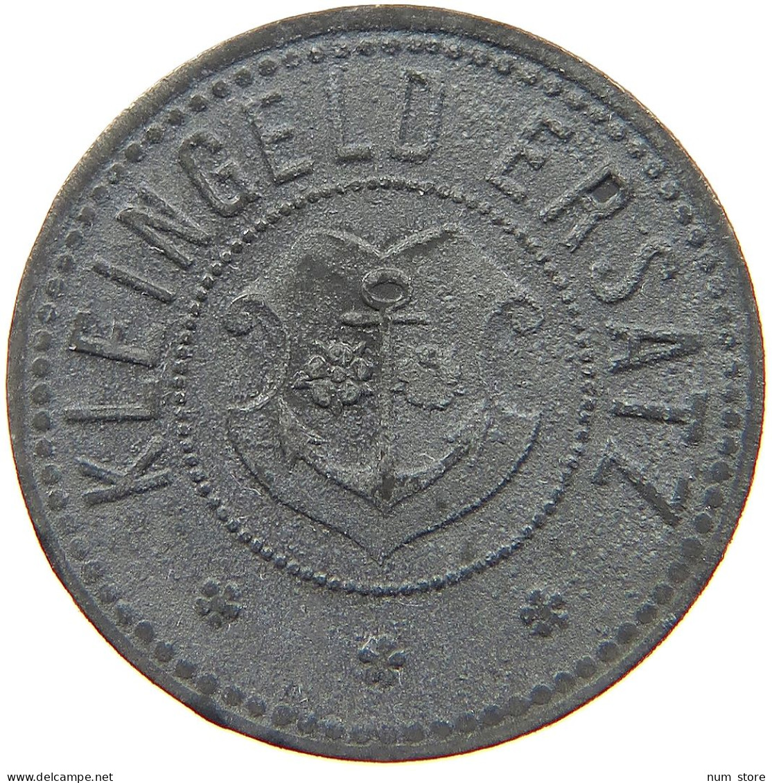 GERMANY NOTGELD 10 PFENNIG KEHL AM RHEIN #s081 0155 - Noodgeld