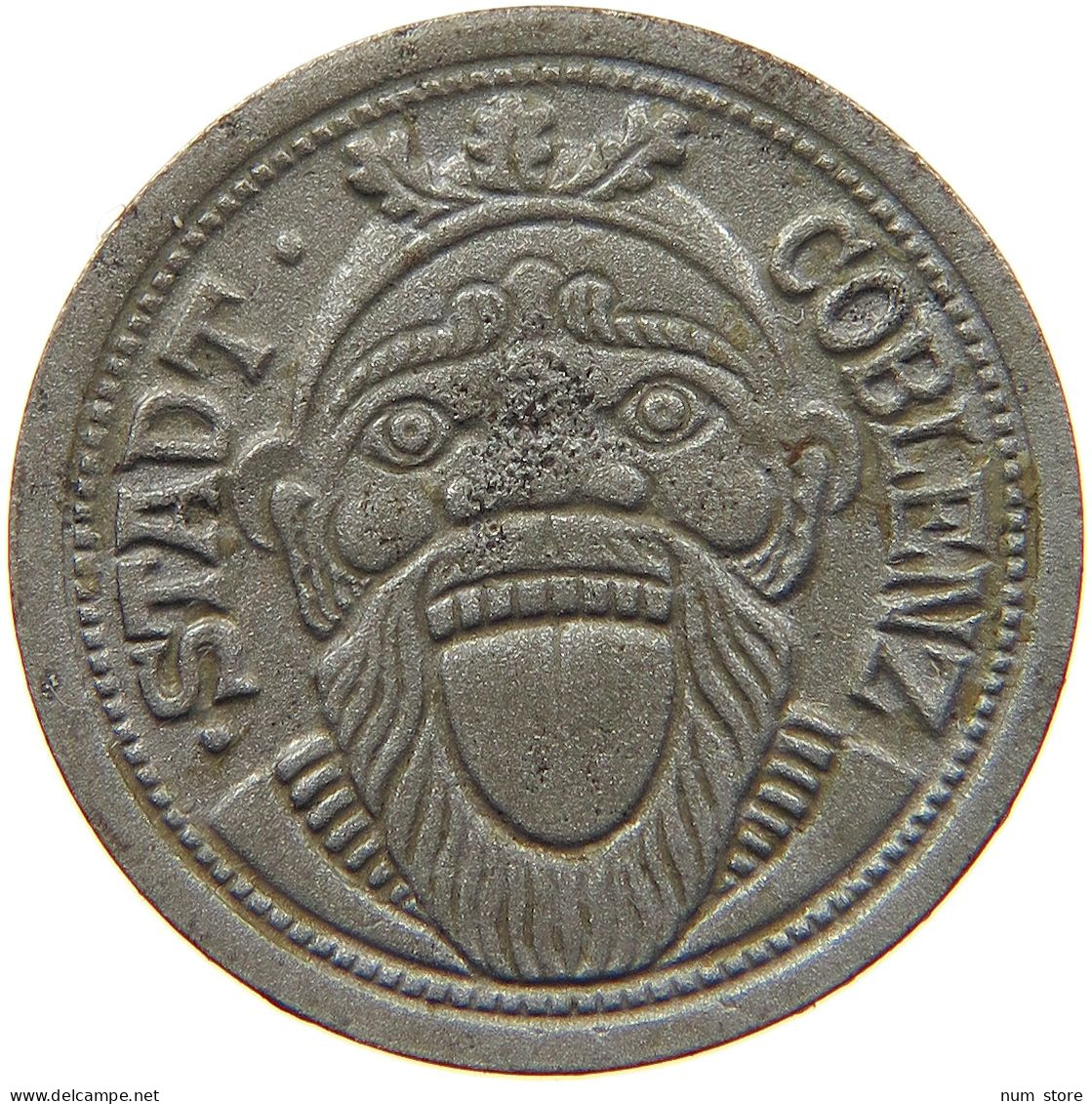GERMANY NOTGELD 10 PFENNIG 1920 COBLENZ #s088 0239 - Monétaires/De Nécessité