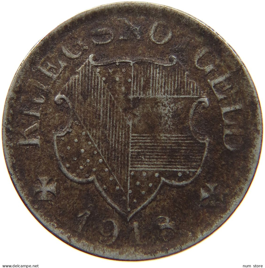 GERMANY NOTGELD 10 PFENNIG 1918 PFORZHEIM #s088 0283 - Monétaires/De Nécessité