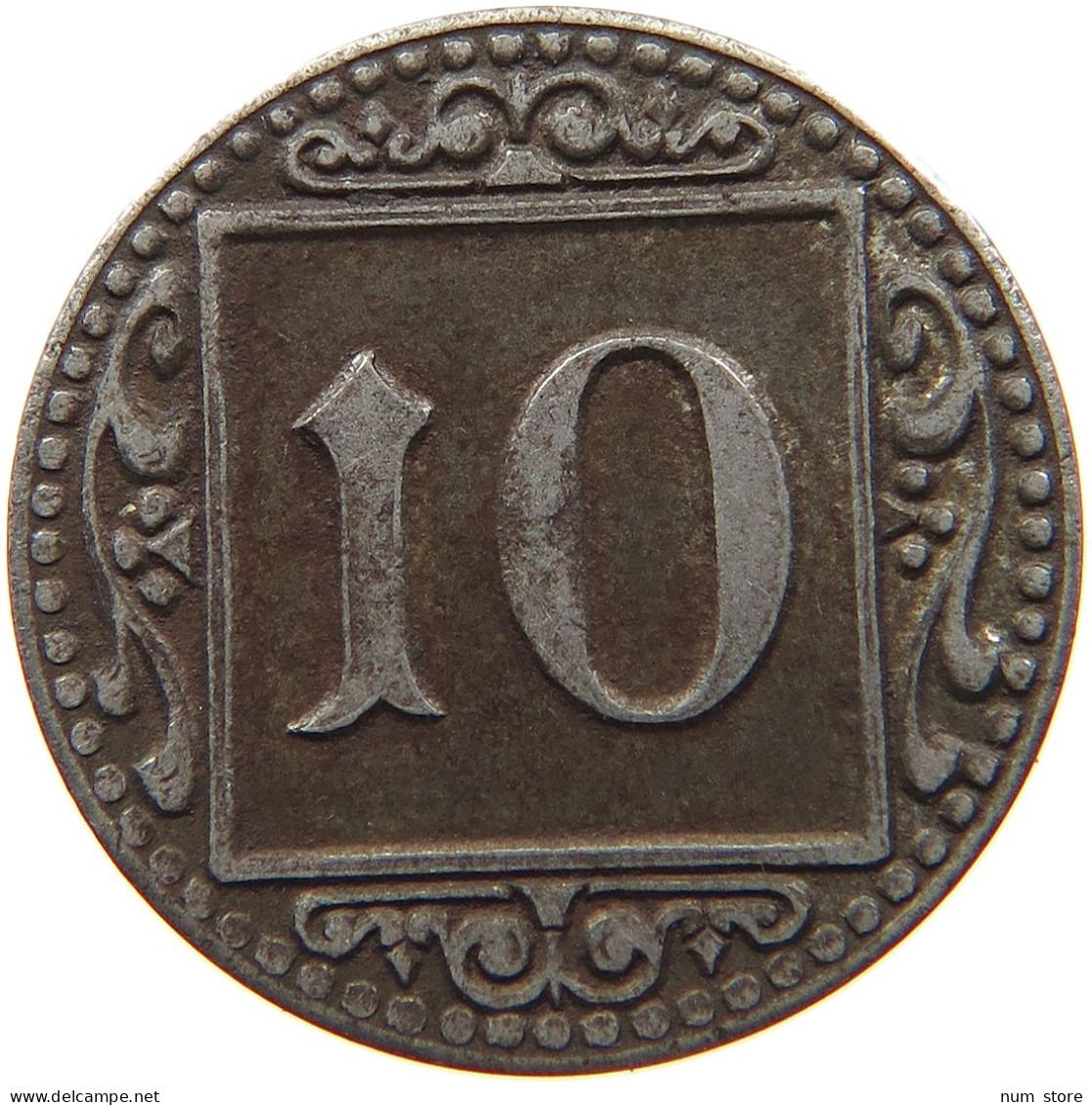 GERMANY NOTGELD 10 PFENNIG 1918 MÜNSTER #s088 0233 - Noodgeld