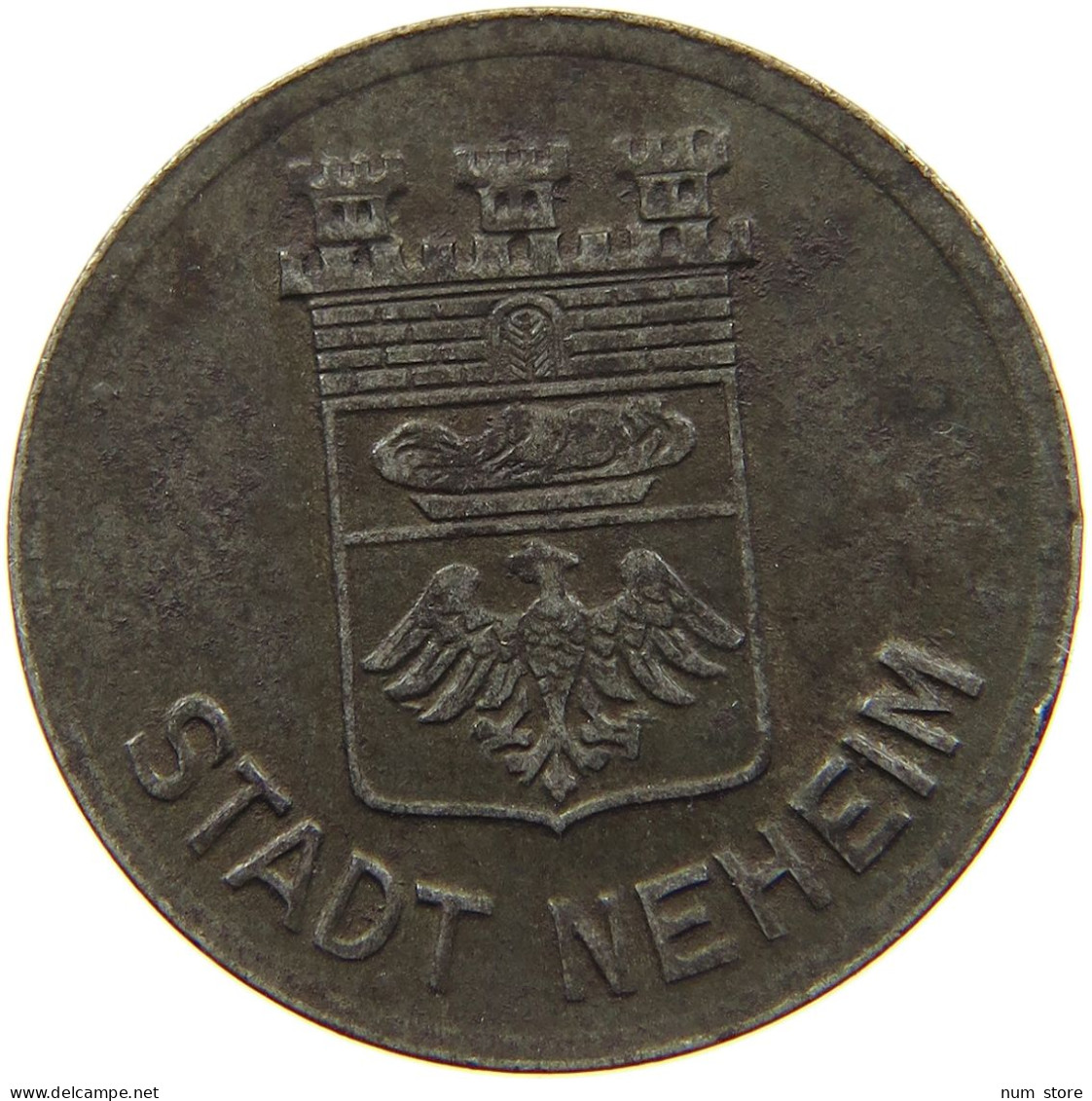GERMANY NOTGELD 10 PFENNIG 1918 NEHEIM #s088 0355 - Monetary/Of Necessity