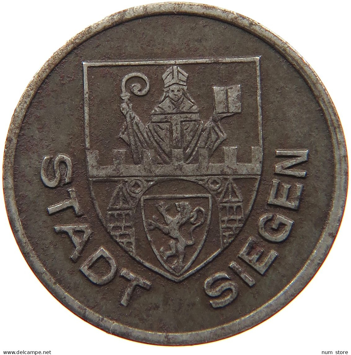 GERMANY NOTGELD 10 PFENNIG 1918 SIEGEN #s081 0109 - Monetary/Of Necessity