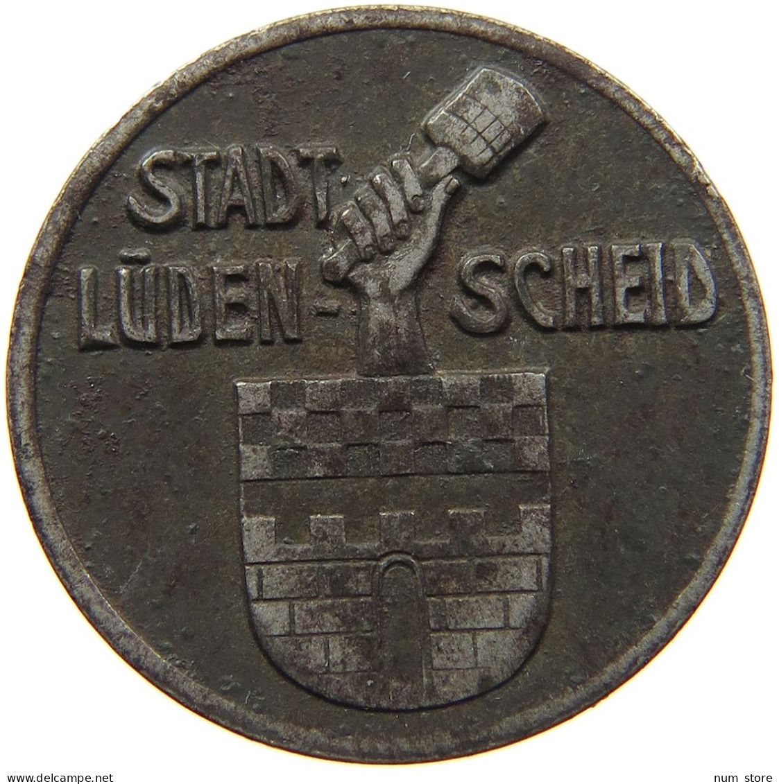 GERMANY NOTGELD 10 PFENNIG 1918 LÜDENSCHEID #s088 0297 - Monétaires/De Nécessité