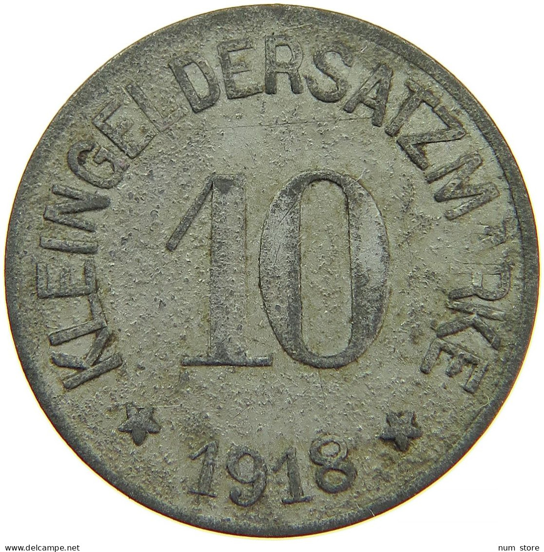 GERMANY NOTGELD 10 PFENNIG 1918 HOF #s088 0107 - Monétaires/De Nécessité