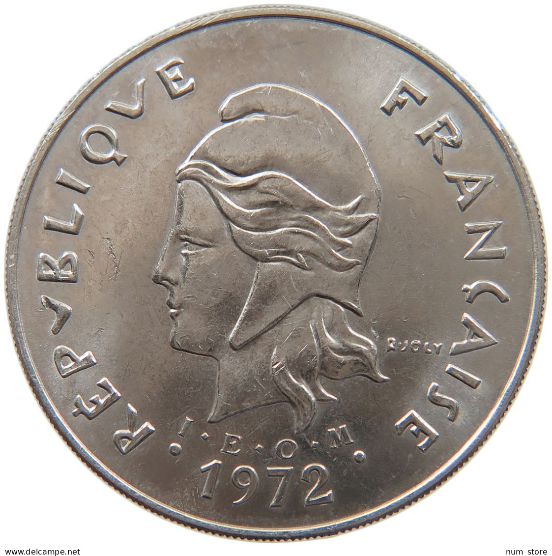 NEW CALEDONIA 50 FRANCS 1972 #s086 0283 - Nouvelle-Calédonie