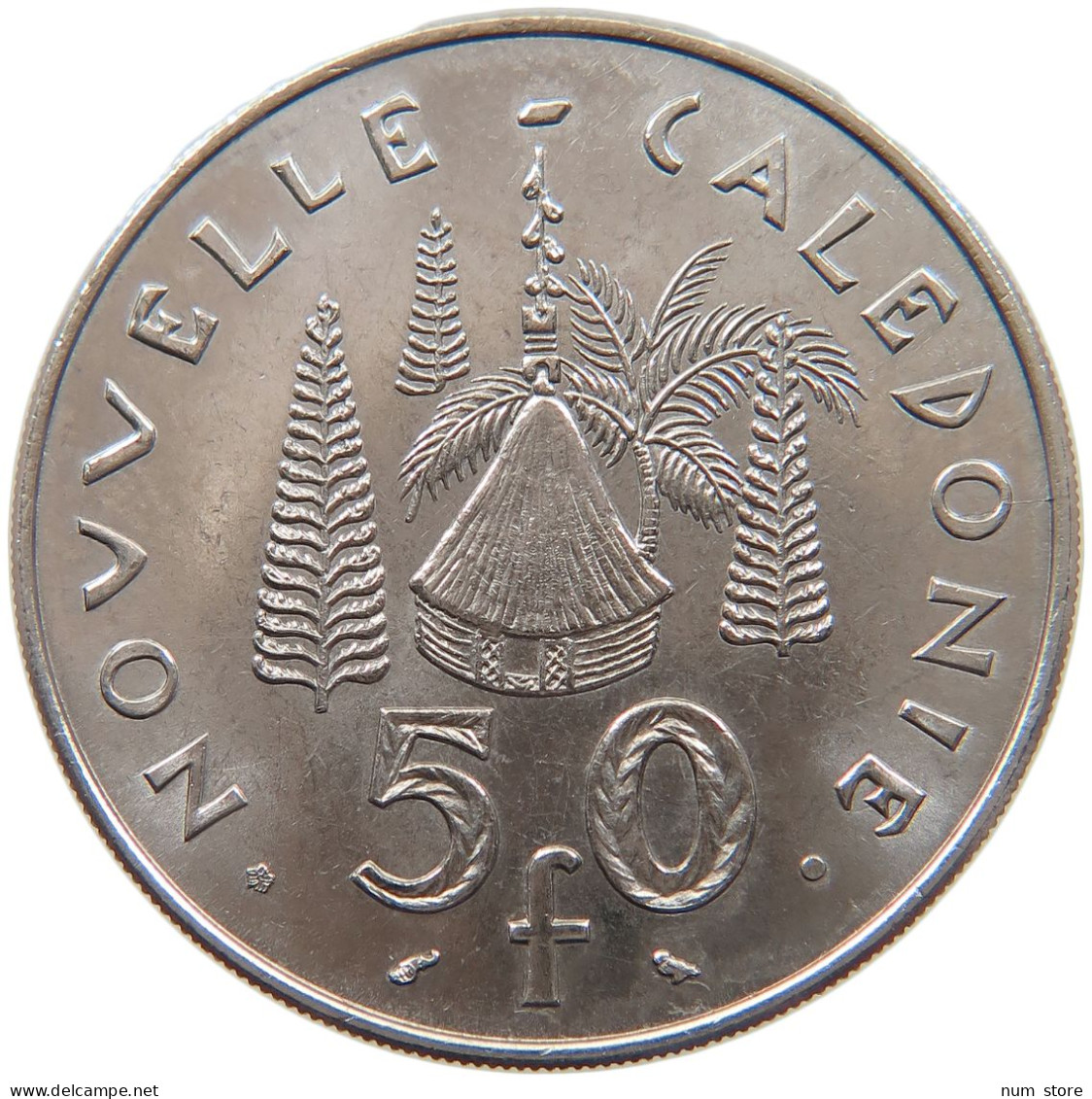 NEW CALEDONIA 50 FRANCS 1972 #s086 0283 - Nouvelle-Calédonie
