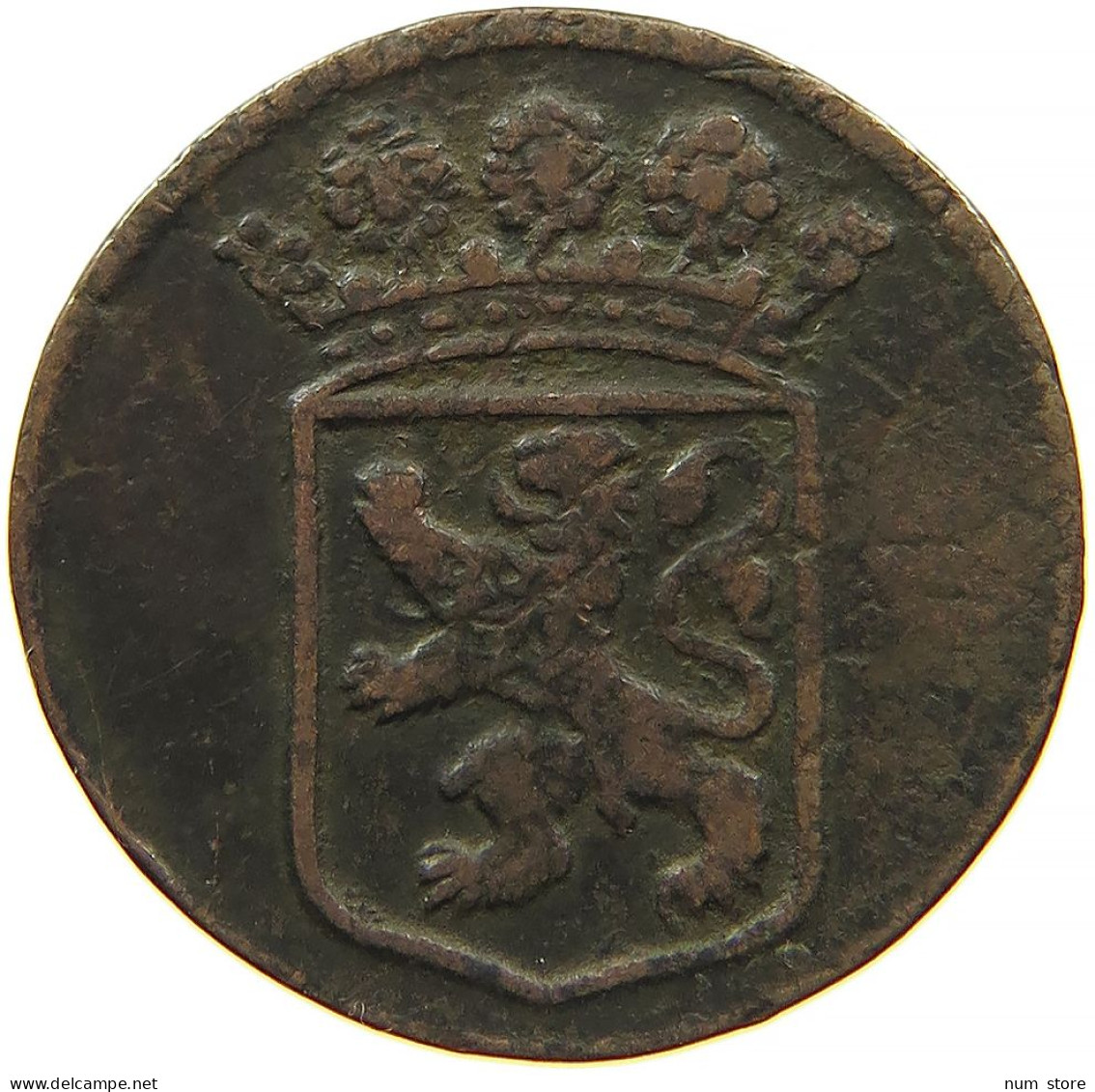 NETHERLANDS DUIT 1751 HOLLAND #s084 0427 - Provincial Coinage