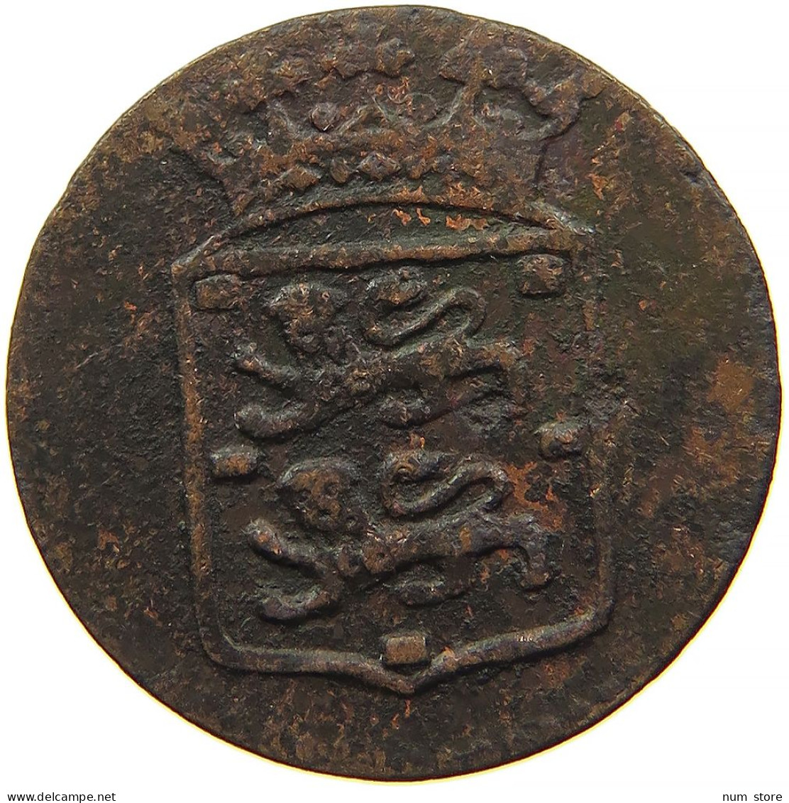 NETHERLANDS DUIT 1787 WEST FRIESLAND #s084 0431 - Monedas Provinciales