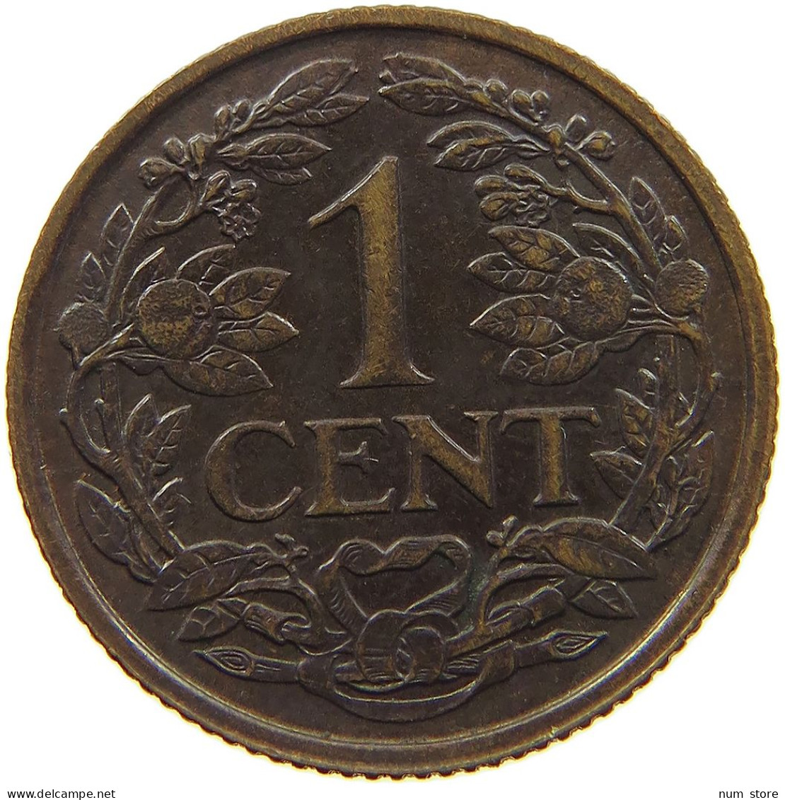 NETHERLANDS 1 CENT 1925 #s083 0633 - 1 Cent