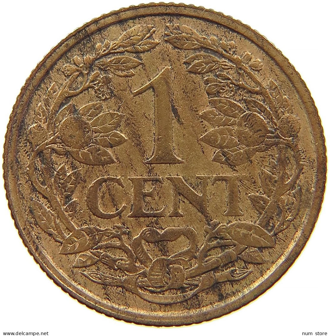 NETHERLANDS 1 CENT 1919 #s083 0645 - 1 Centavos