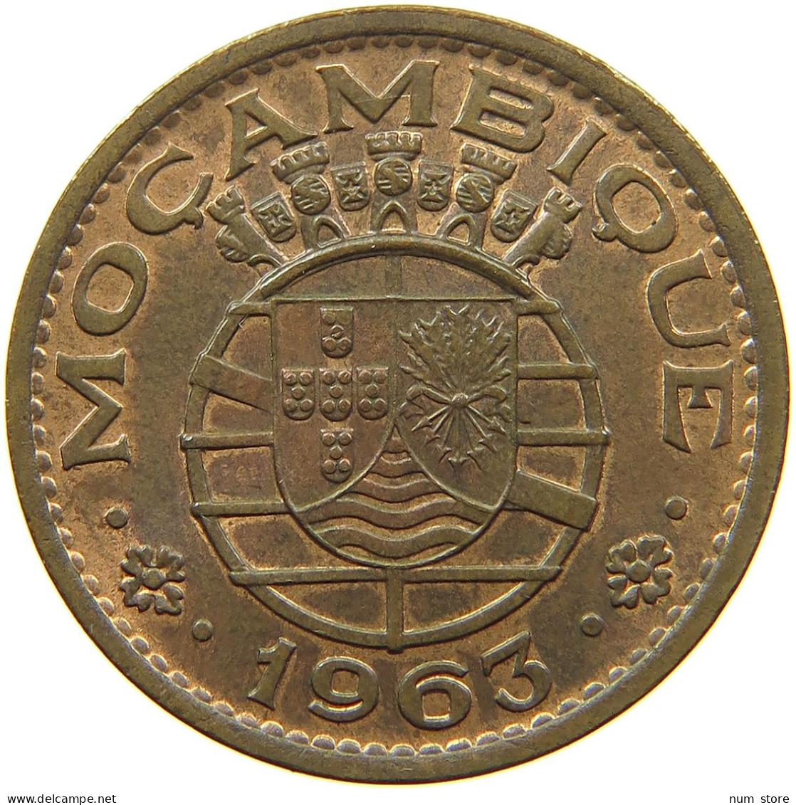 MOZAMBIQUE ESCUDO 1963 #s085 0307 - Mozambique