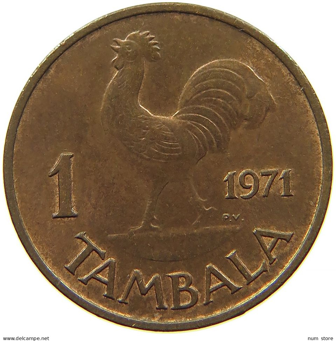 MALAWI 1 TAMBALA 1971 #s084 0009 - Malawi