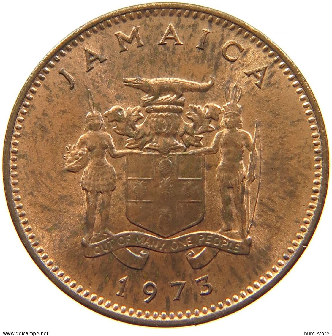 JAMAICA CENT 1973 #s084 0471 - Jamaica