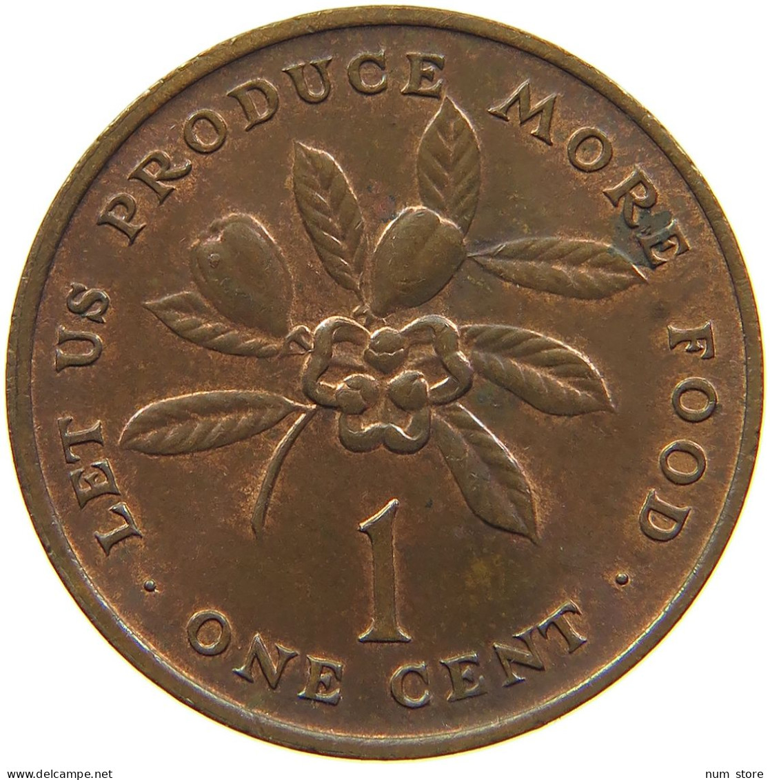 JAMAICA CENT 1973 #s084 0469 - Jamaica