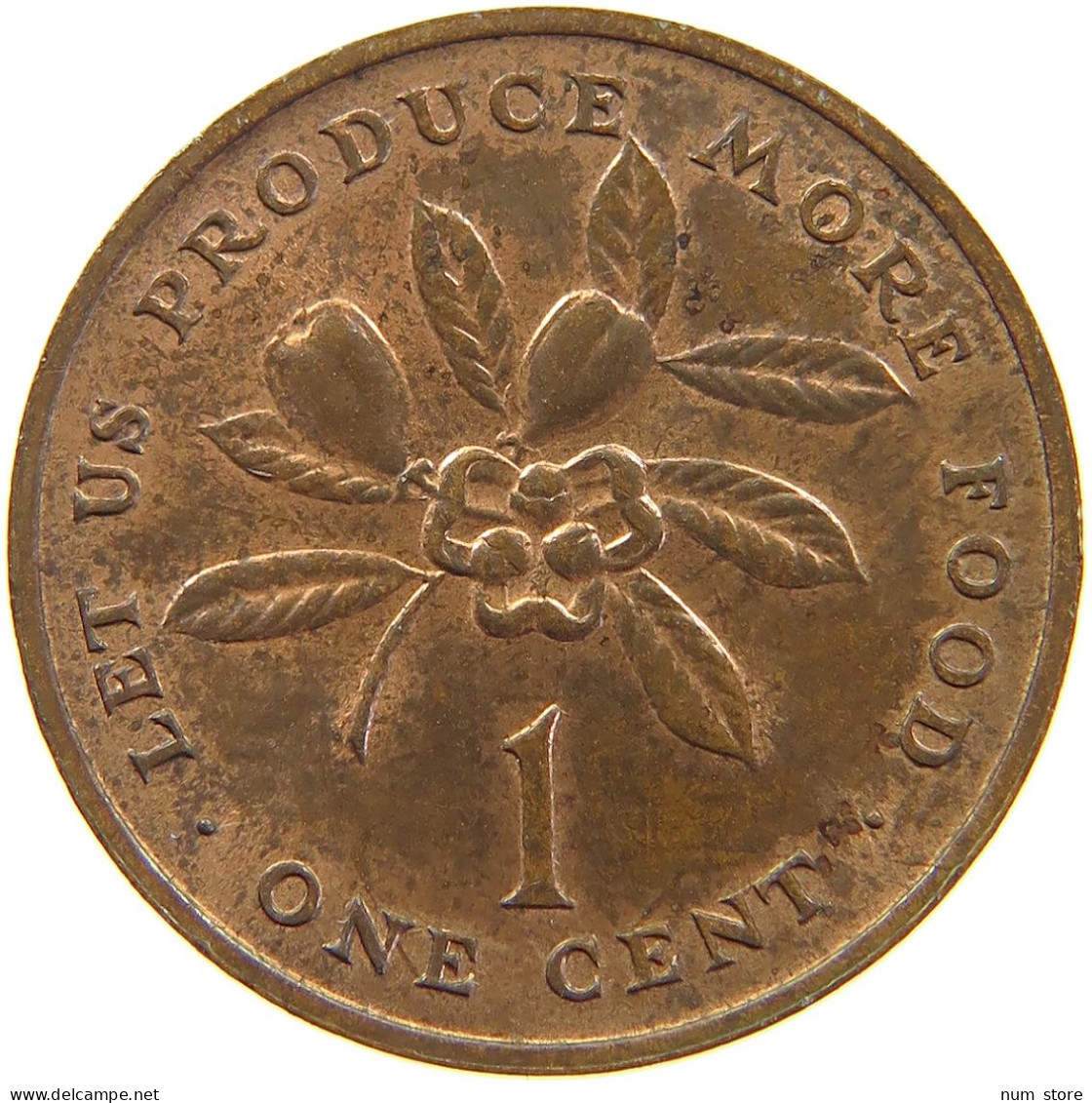 JAMAICA CENT 1971 #s083 0201 - Jamaique