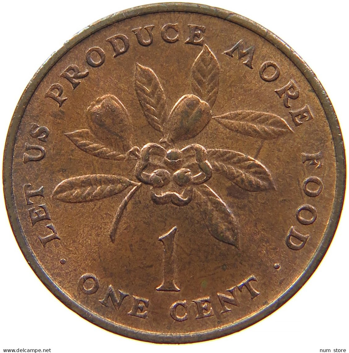 JAMAICA CENT 1973 #s084 0473 - Jamaique