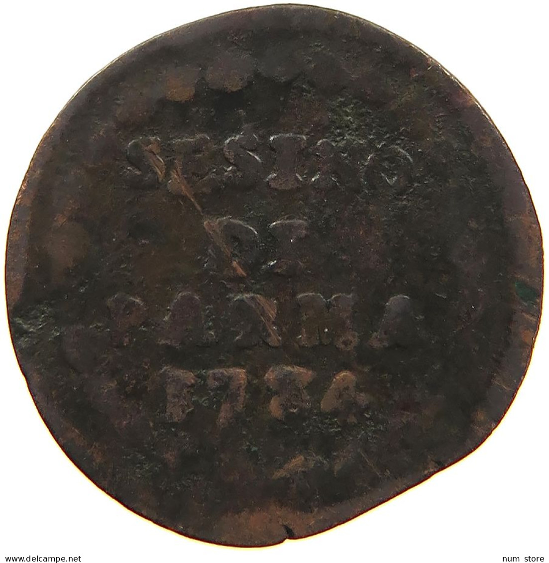 ITALY STATES PARMA SESINO 1784 #s081 0575 - Parme