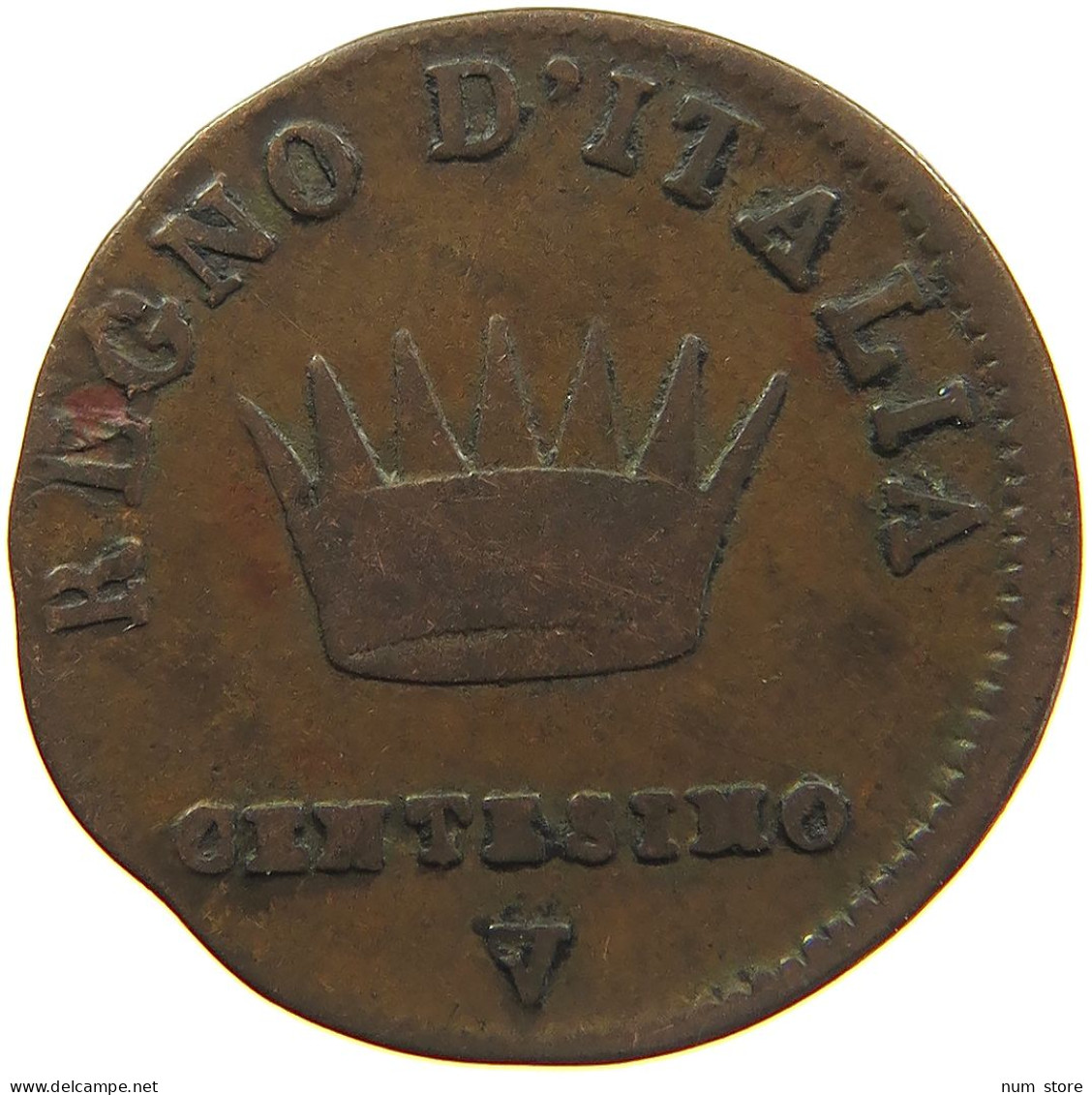 ITALY STATES CENTESIMO 1809 V NAPOLEON I. #s081 0601 - Napoleoniche