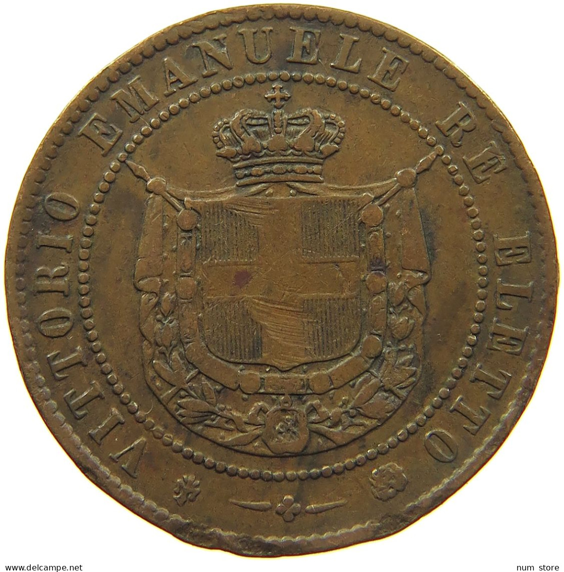 ITALY STATES 5 CENTESIMI 1859 TUSCANY #s081 0697 - Toskana