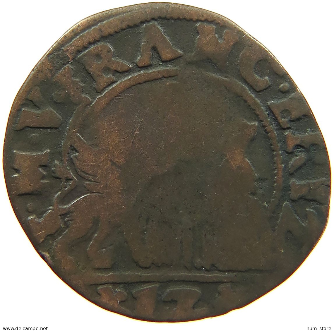 ITALY STATES 12 BAGATTINI FRANCESCO ERIZZO 1631-1646 VENICE VENEZIA #s081 0653 - Venezia