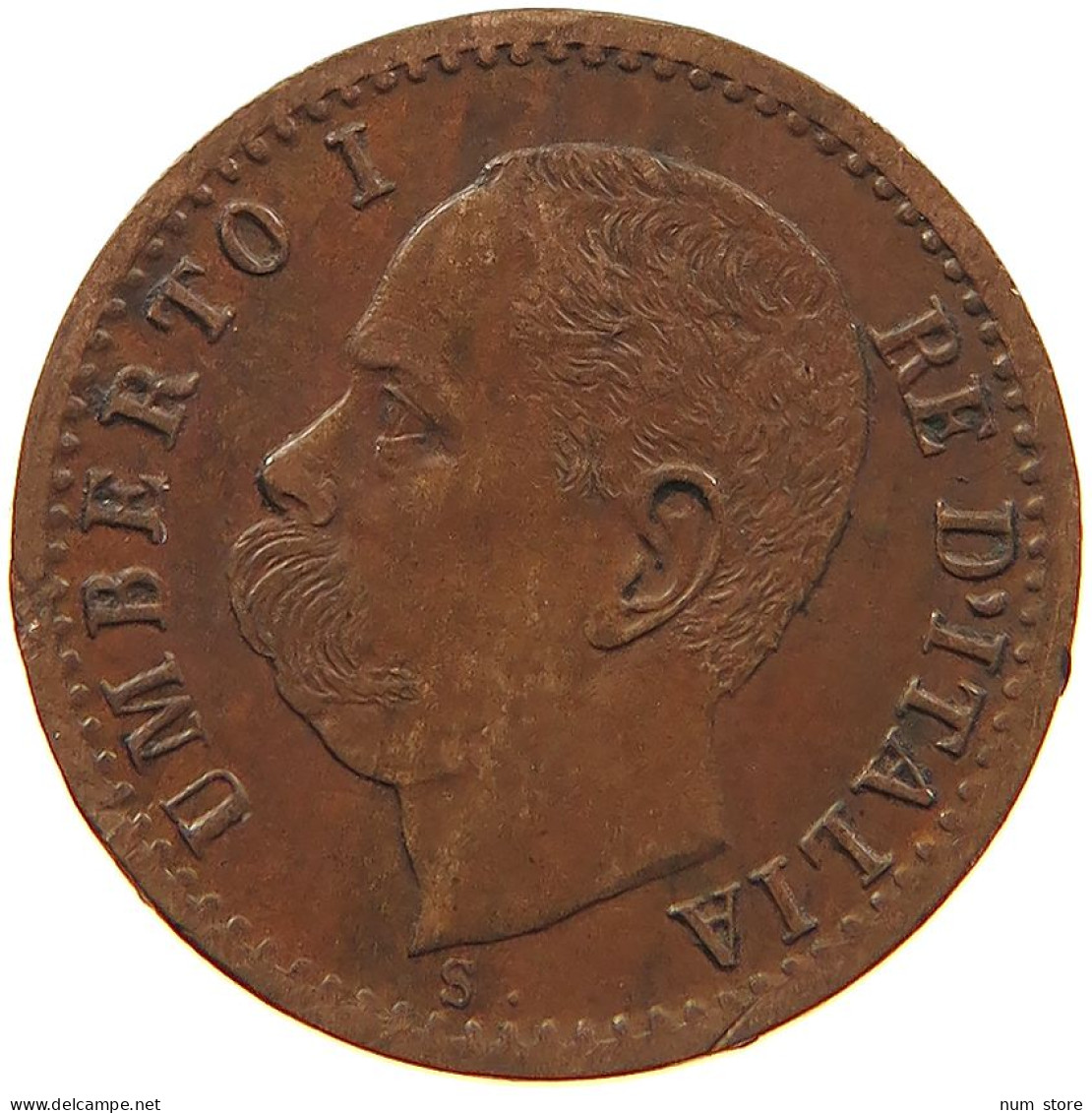 ITALY CENTESIMO 1895 R #s081 0553 - 1878-1900 : Umberto I