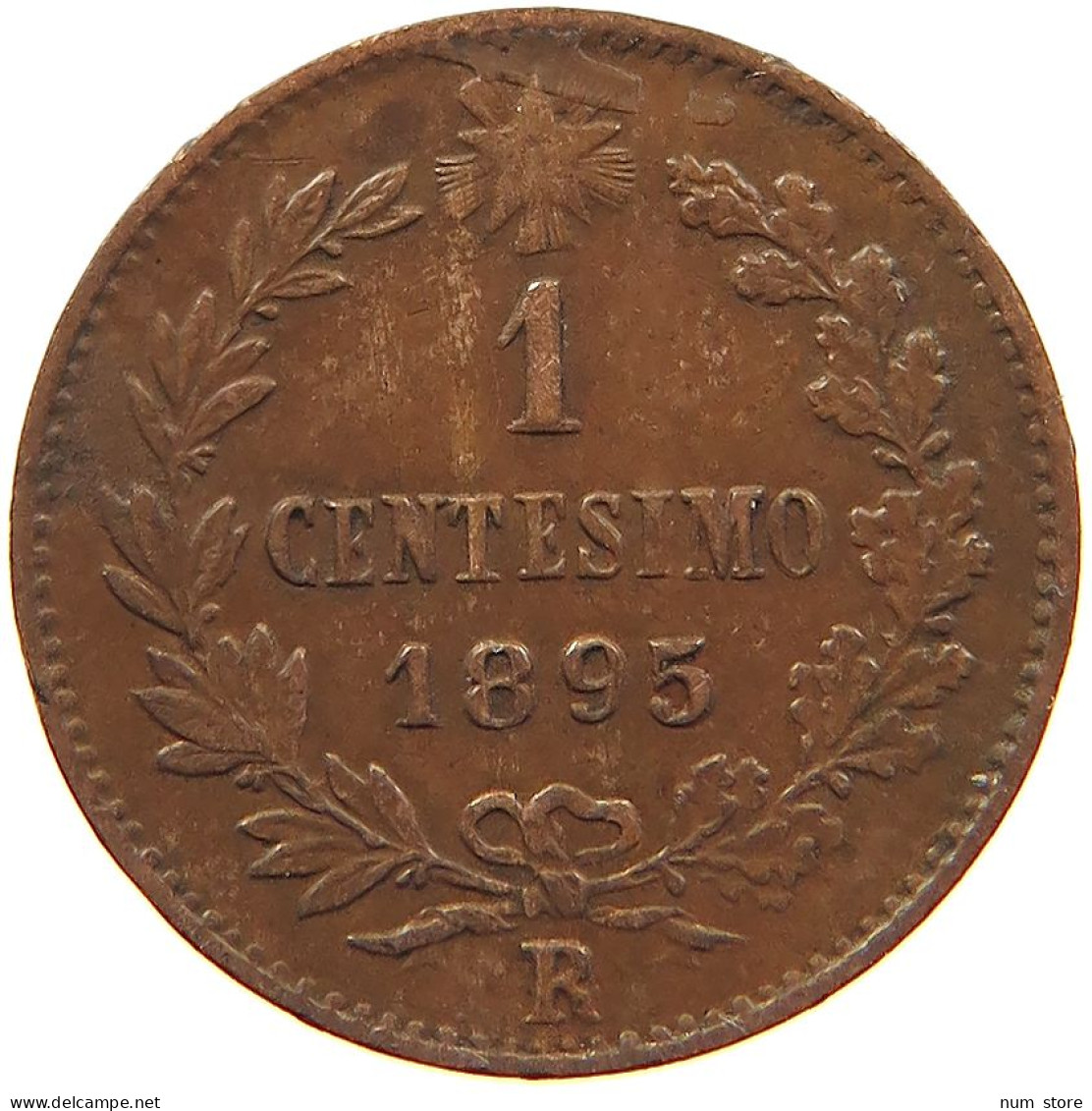 ITALY CENTESIMO 1895 R #s081 0553 - 1878-1900 : Umberto I