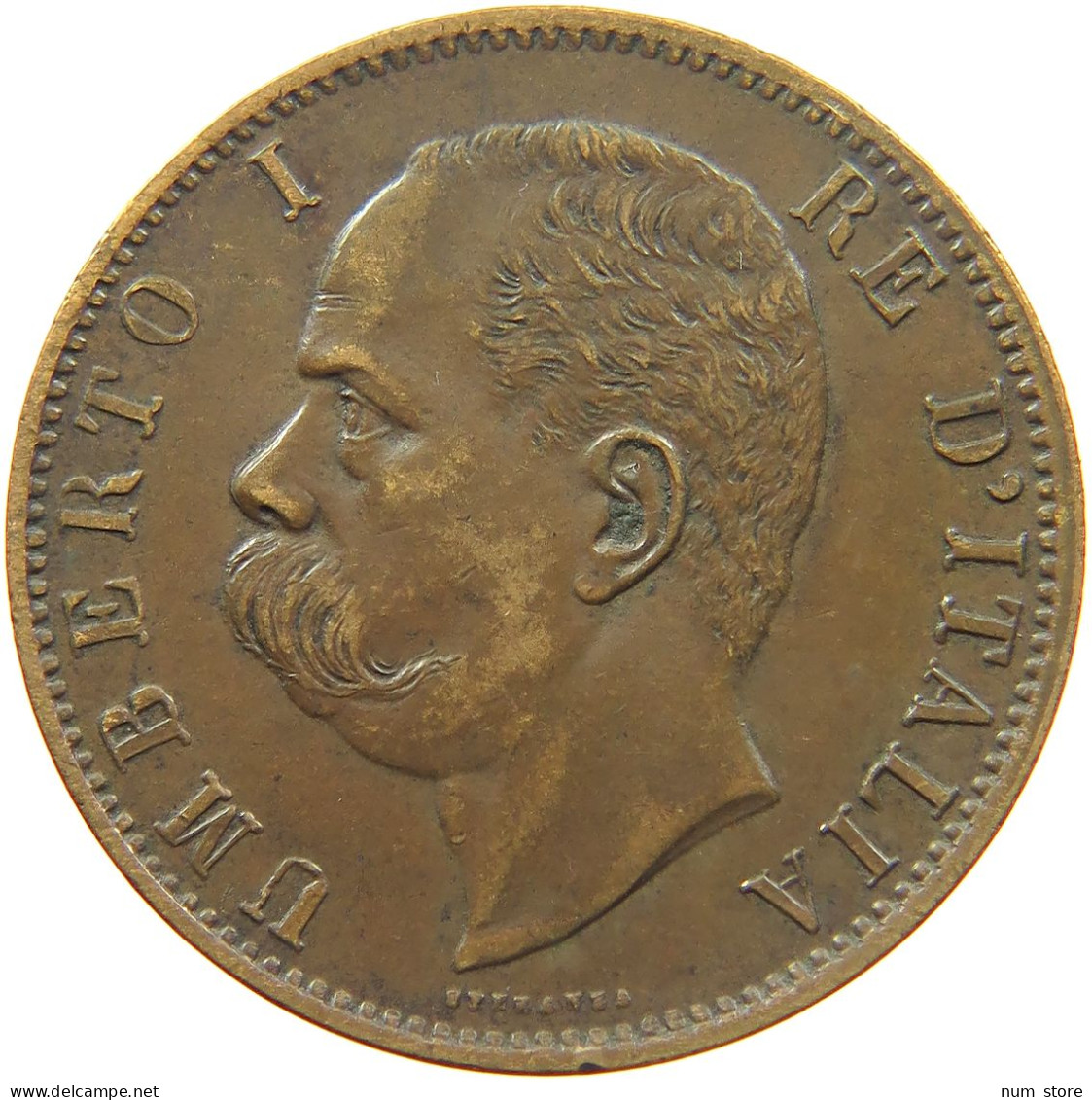 ITALY 10 CENTESIMI 1894 R #s082 0031 - 1878-1900 : Umberto I.