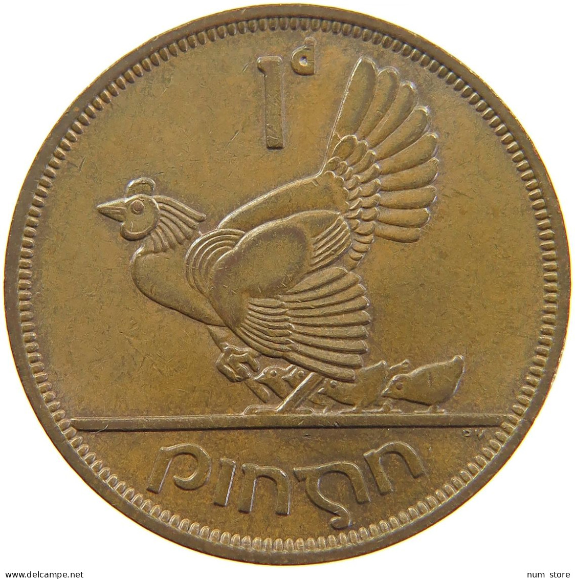 IRELAND PENNY 1968 #s085 0099 - Irlande