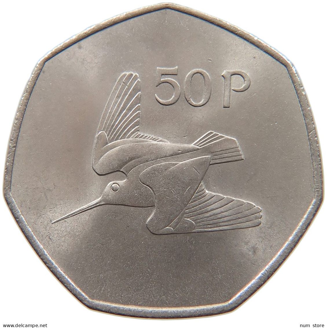 IRELAND 50 PENCE 1970 #s086 0353 - Irlande