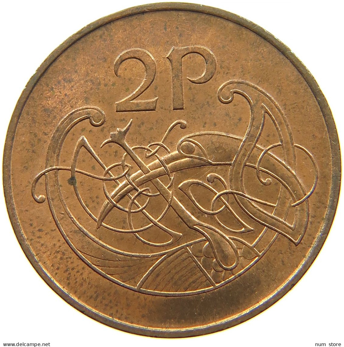 IRELAND 2 PENCE 1971 #s086 0001 - Irlande