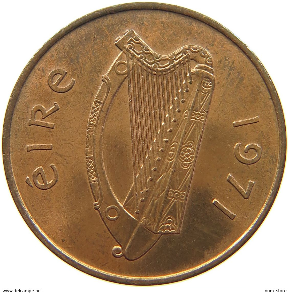 IRELAND 2 PENCE 1971 #s086 0001 - Ireland