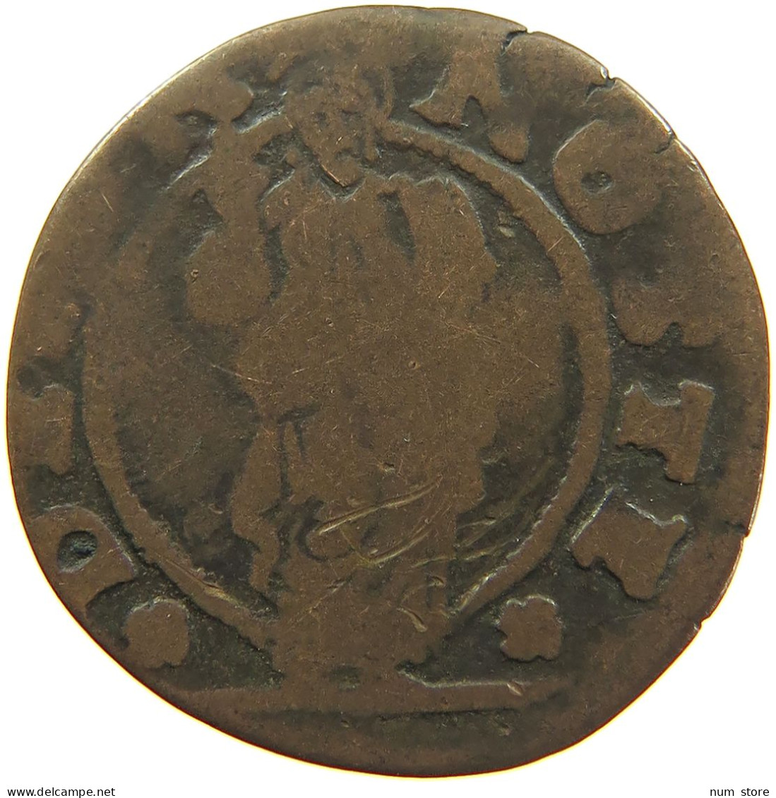 ITALY STATES 12 BAGATTINI FRANCESCO ERIZZO 1631-1646 VENICE VENEZIA #s081 0657 - Venezia