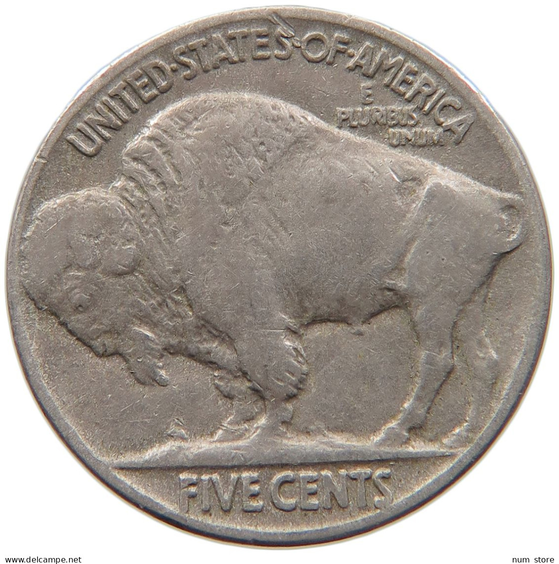 UNITED STATES OF AMERICA NICKEL 1935 BUFFALO #s087 0251 - 1913-1938: Buffalo