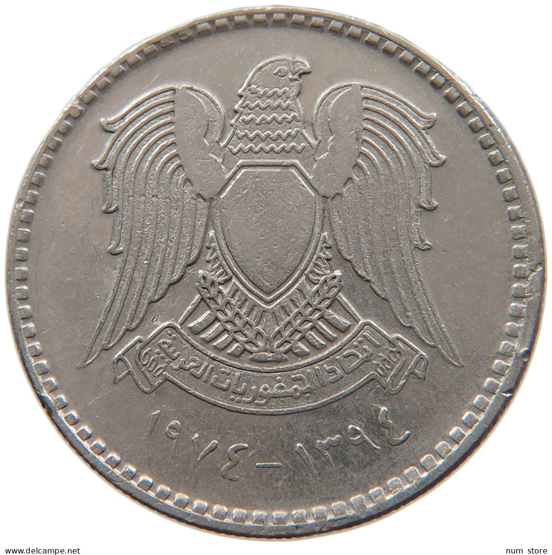 SYRIA LIRA 1974 #s081 0237 - Syrie